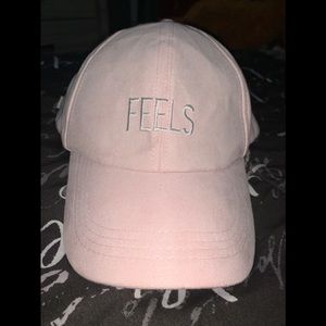 Pink "Feels" Hat